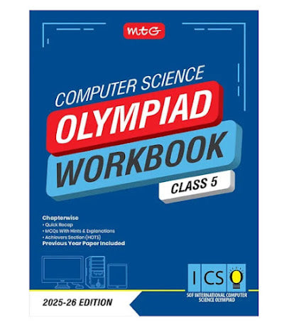 MTG COMPUTER SCIENCE OLYMPIAD WORKBOOK ICSO 5 2025-26