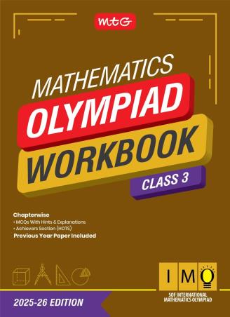 MTG MATHEMATICS OLYMPIAD WORKBOOK IMO 3 2025-26