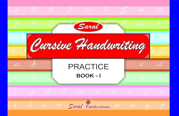 SARAL CURSIVE HANDWRITING BOOK 1