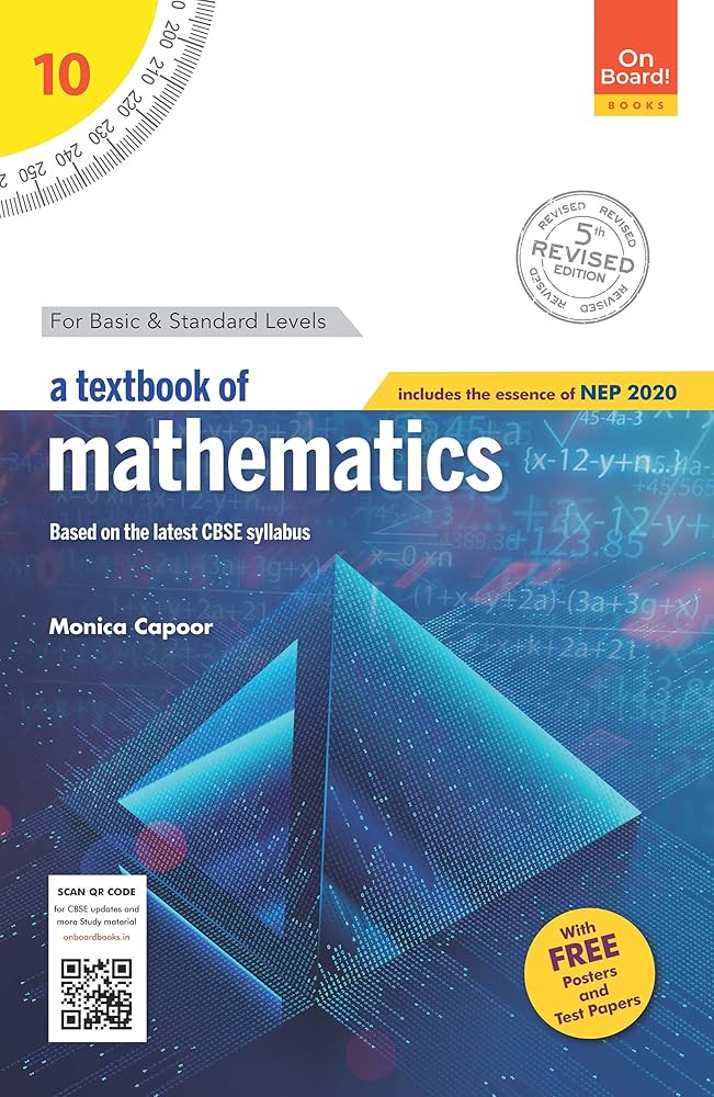 MONICA CAPOOR MATHEMATICS TEXTBOOK CBSE 10