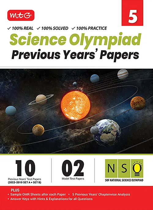 MTG SCIENCE OLYMPIAD PREVIOUS YEARS PAPERS 5