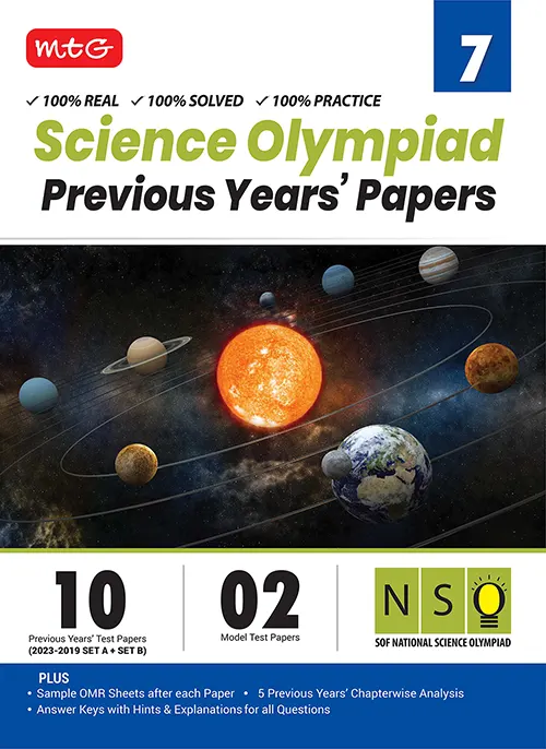 MTG SCIENCE OLYMPIAD PREVIOUS YEARS PAPERS 7