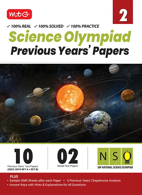 MTG SCIENCE OLYMPIAD PREVIOUS YEARS PAPERS 2