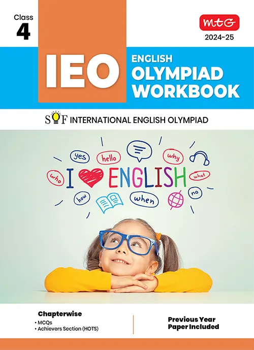 MTG ENGLISH OLYMPIAD WORKBOOK IEO-4
