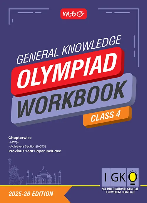 MTG GENERAL KNOWLEDGE OLYMPIAD WORKBOOK IGKO 4 2025-26