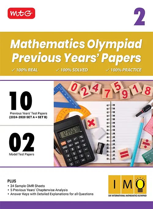 MTG MATHEMATICS OLYMPIAD PREVIOUS YEARS PAPERS 2 IMO 2025-26