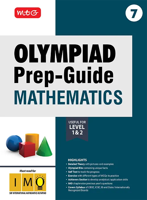 MTG MATHEMATICS OLYMPIAD PREP-GUIDE IMO 7 2025-26