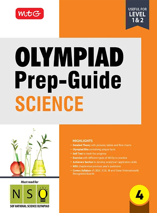 MTG SCIENCE OLYMPIAD PREP-GUIDE NSO 4 2025-26