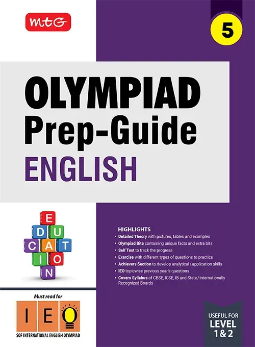 MTG ENGLISH OLYMPIAD PREP-GUIDE IEO 5 2025-26