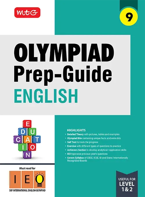 MTG ENGLISH OLYMPIAD PREP-GUIDE IEO 9 2025-26