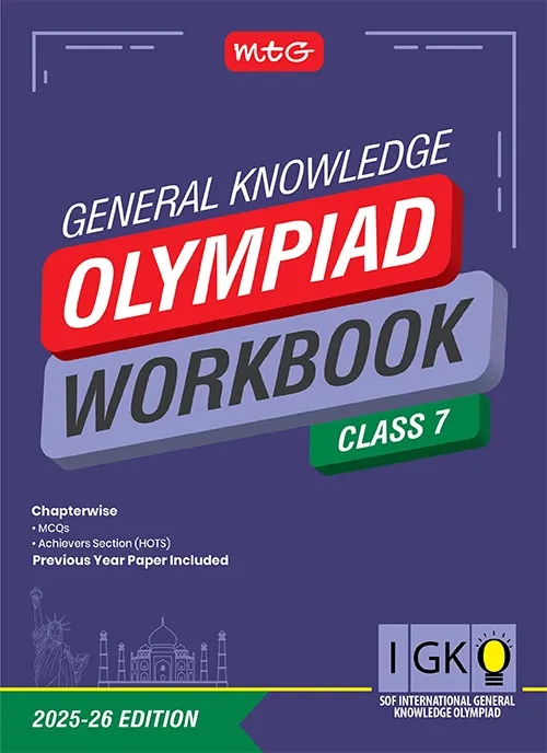MTG GENERAL KNOWLEDGE OLYMPIAD WORKBOOK IGKO 7 2025-26