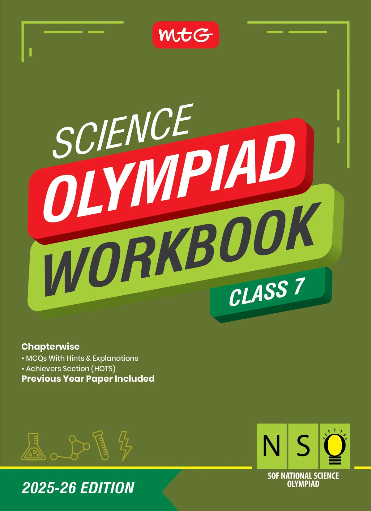MTG SCIENCE OLYMPIAD WORKBOOK NSO 7 2025-26