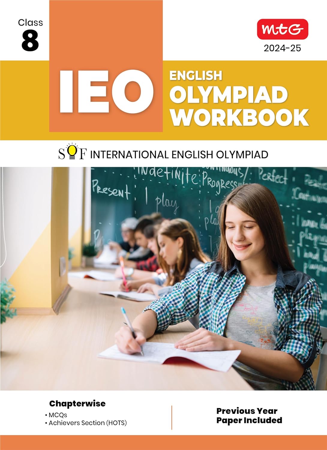 MTG ENGLISH OLYMPIAD WORKBOOK IEO-8