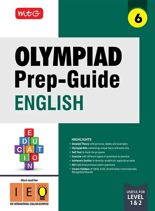 MTG ENGLISH OLYMPIAD PREP-GUIDE IEO 6 2025-26