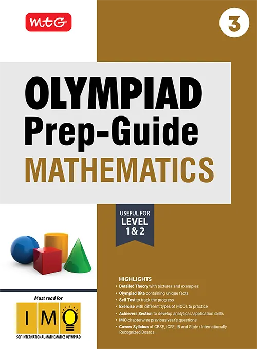 MTG MATHEMATICS OLYMPIAD PREP-GUIDE IMO 3 2025-26