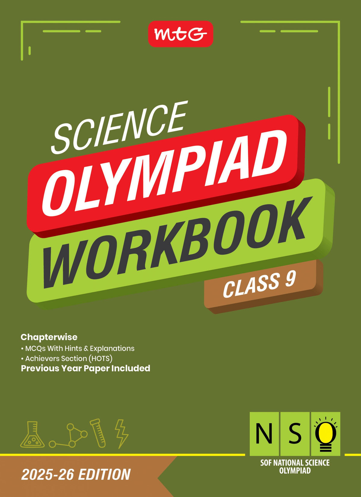 MTG SCIENCE OLYMPIAD WORKBOOK NSO 9 2025-26