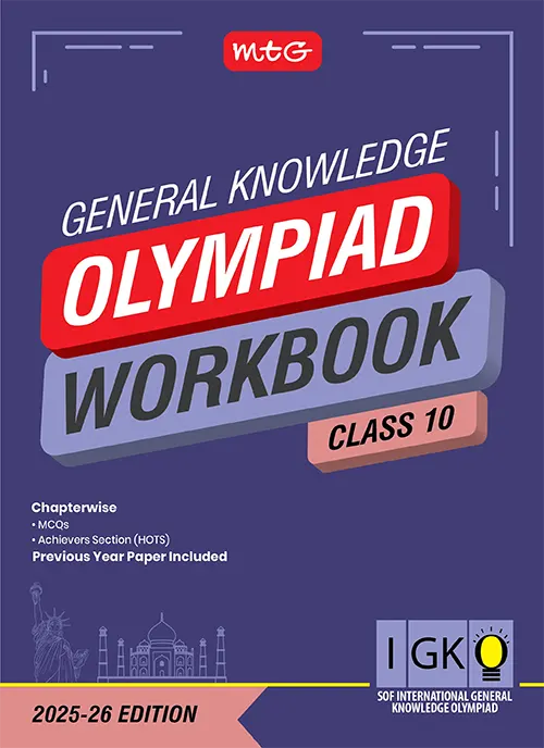 MTG GENERAL KNOWLEDGE OLYMPIAD WORKBOOK IGKO 10 2025-26