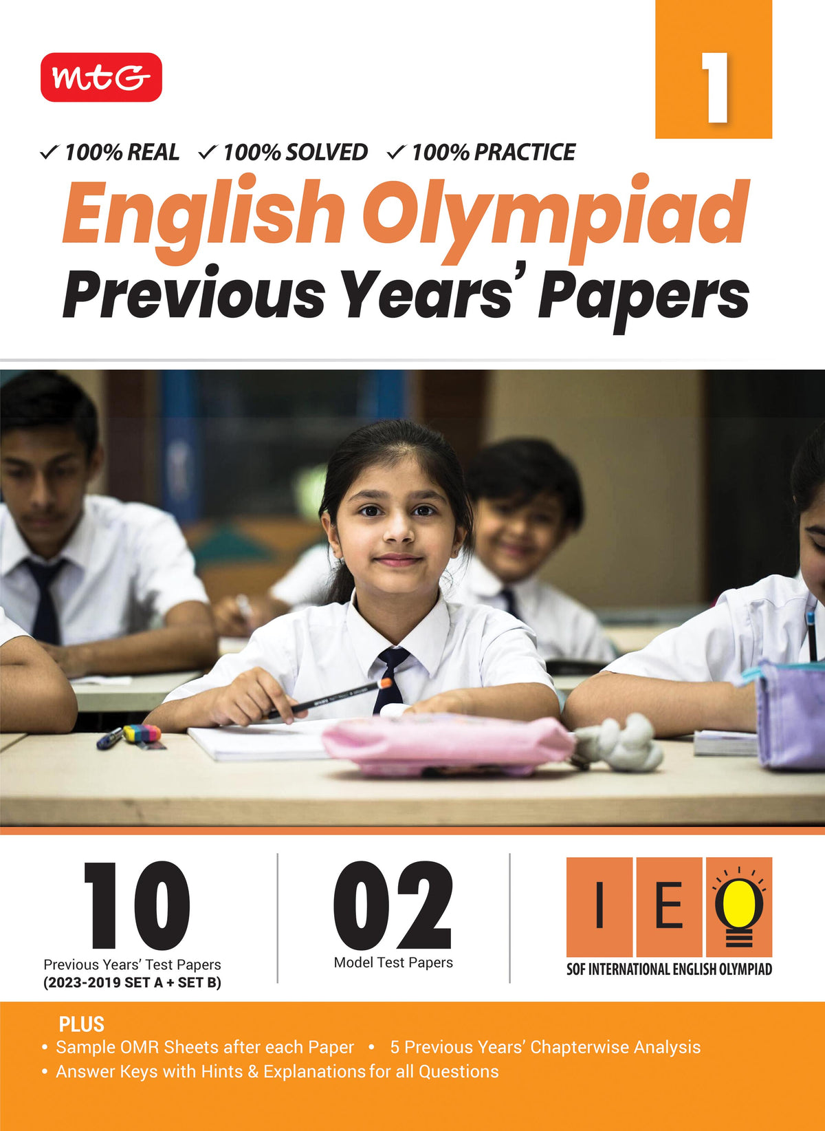 MTG ENGLISH OLYMPIAD PREVIOUS YEARS PAPERS 1