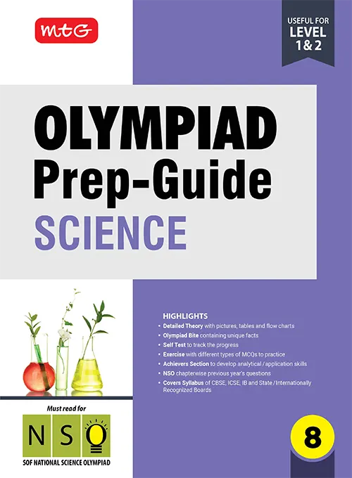 MTG SCIENCE OLYMPIAD PREP-GUIDE NSO 8 2025-26