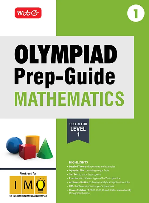 MTG MATHEMATICS OLYMPIAD PREP-GUIDE IMO 1 2025-26