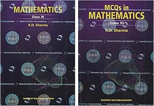 DRP MATHEMATICS RD SHARMA 11 VOLUME - 1 & 2