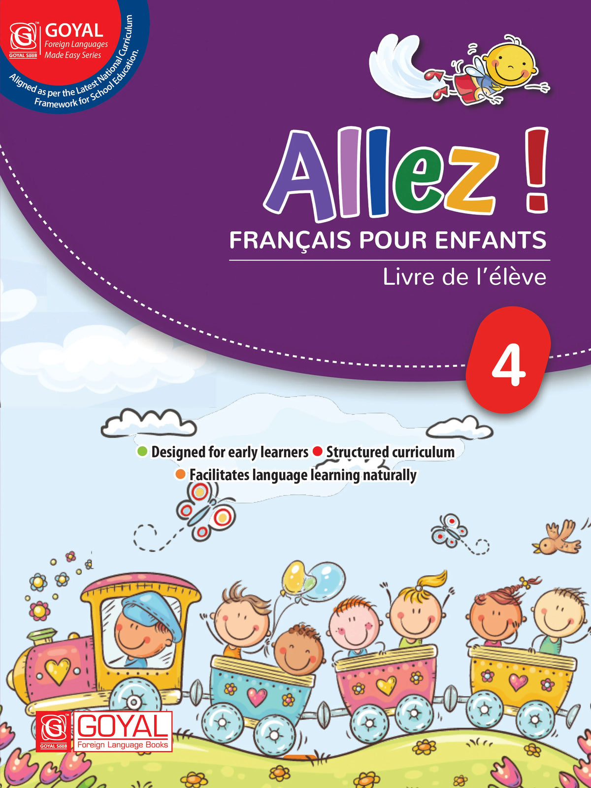 GPD FRENCH ALLEZ TEXTBOOK & WORKBOOK 4