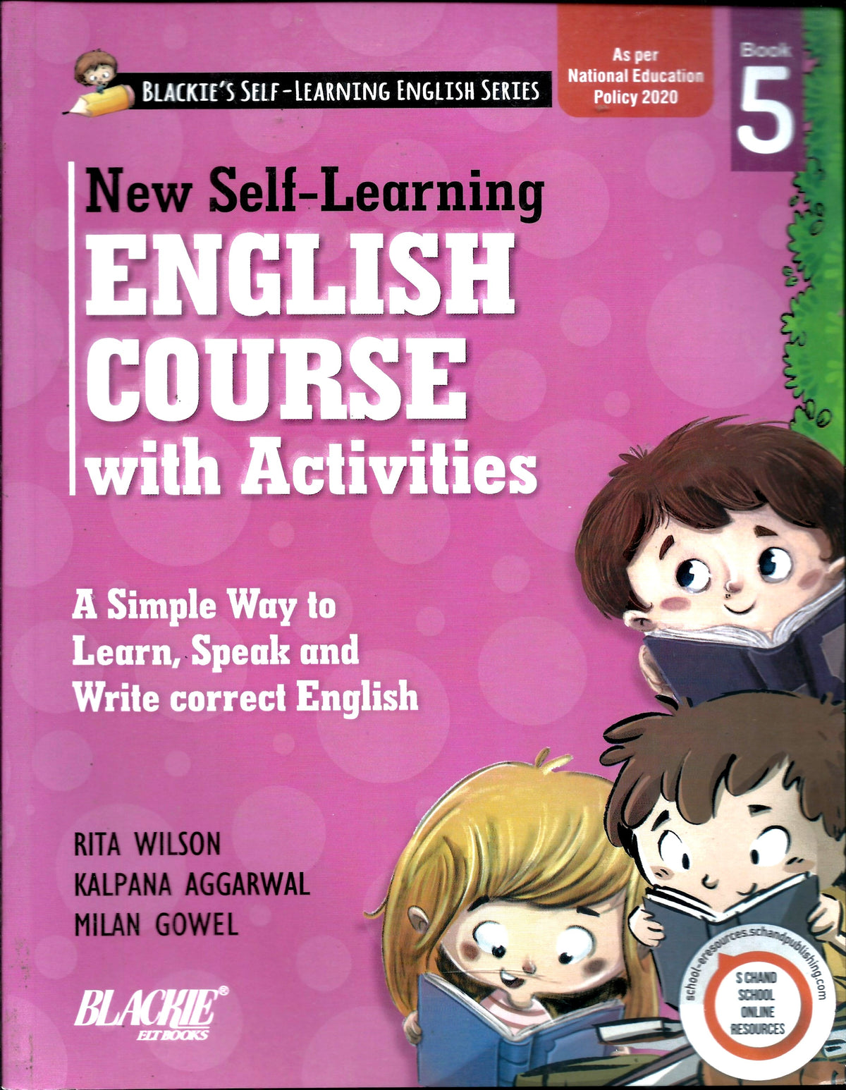 S CHAND SELF LEARNING ENGLISH COURSE WITH ACTIVITIES 5