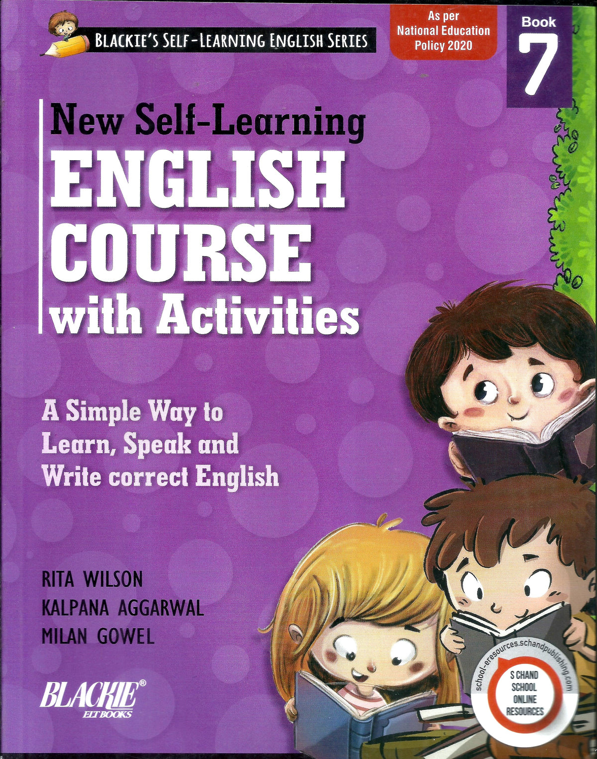 S CHAND SELF LEARNING ENGLISH COURSE WITH ACTIVITIES  7