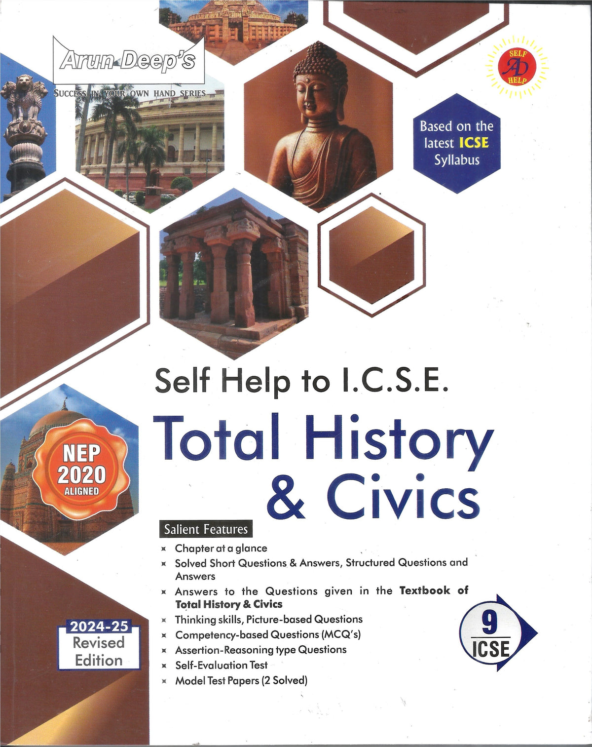 AD HISTORY & CIVICS SELF HELP TO ICSE 9