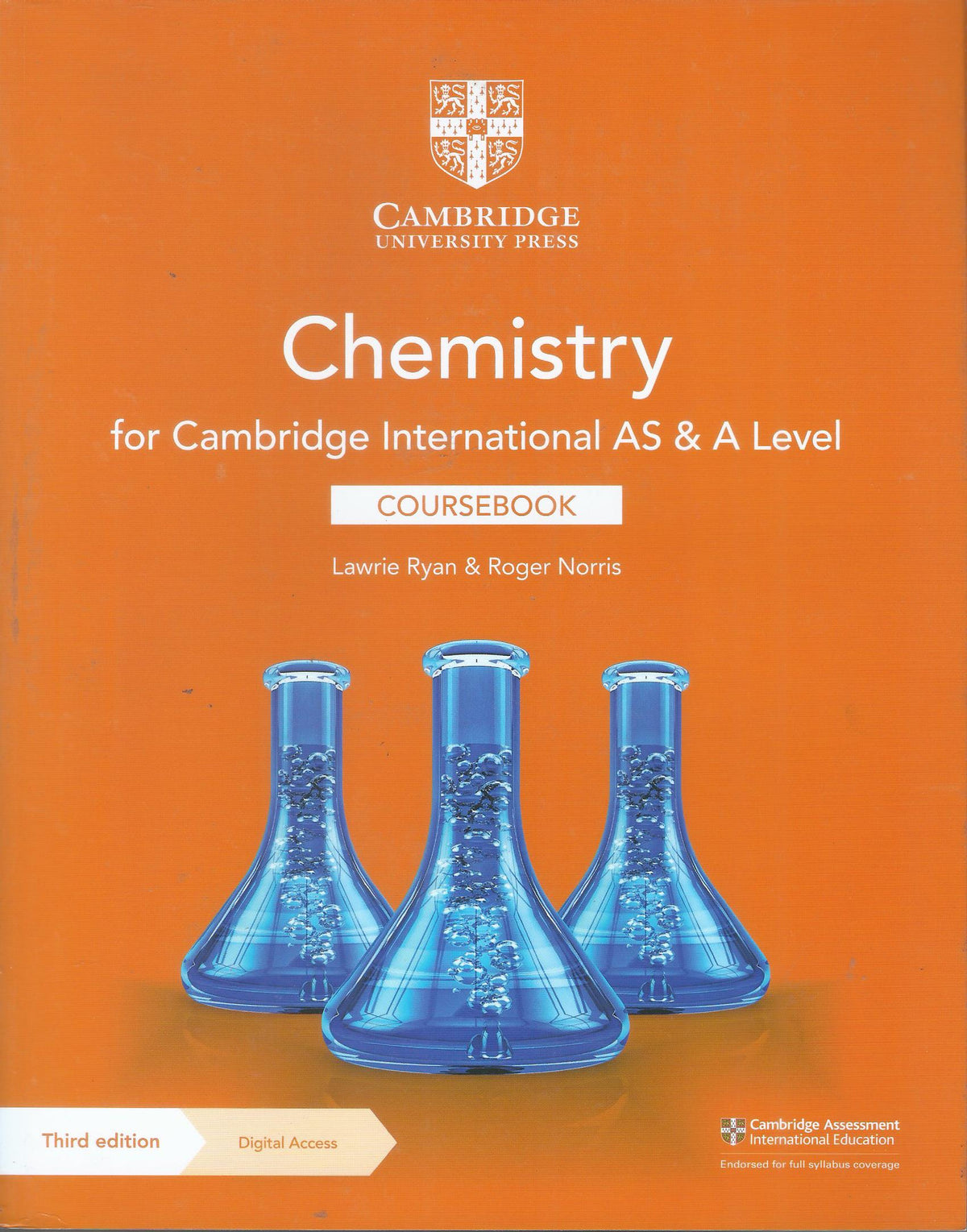 CUP CHEMISTRY COURSEBOOK AS & A LEVEL