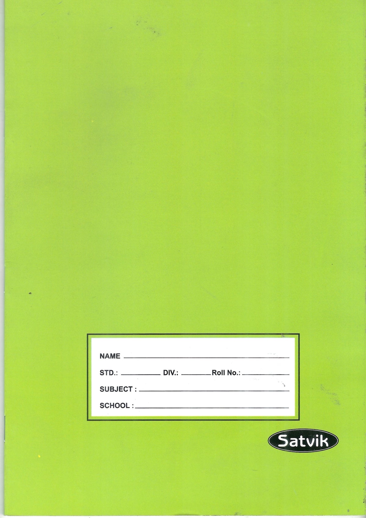 GREEN KINGSIZE SINGLE LINE 192 PAGES(SCIENCE)