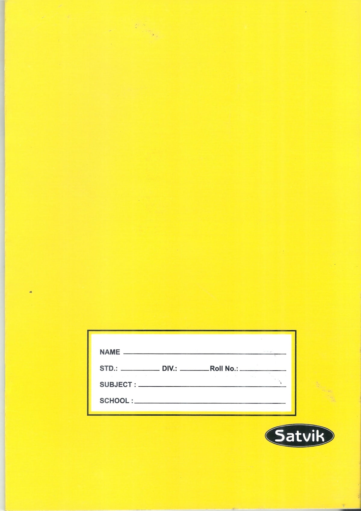 YELLOW KINGSIZE SINGLE LINE 192 PAGES(ENGLISH)