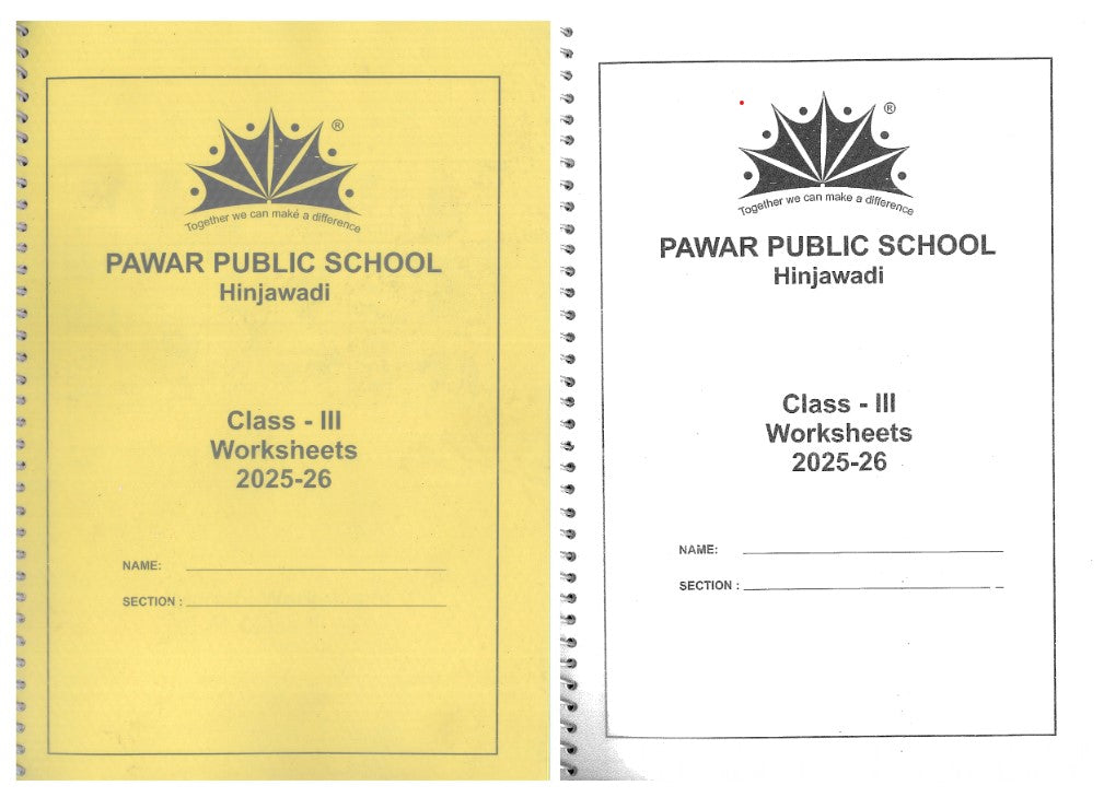 PPS WORKSHEET CLASS 3
