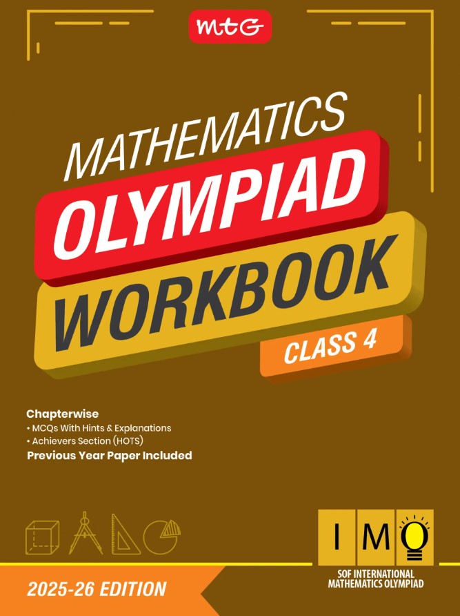 MTG MATHEMATICS OLYMPIAD WORKBOOK IMO 4 2025-26