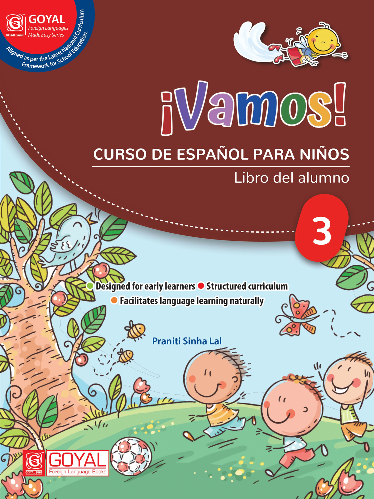GOYAL SPANISH VAMOS TEXTBOOK & WORKBOOK 3