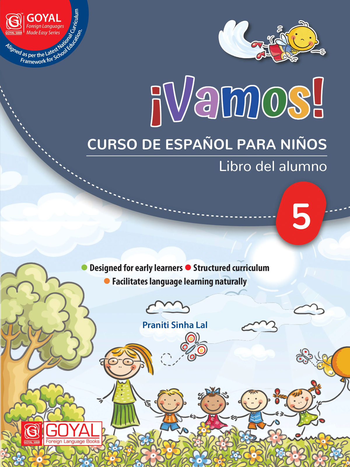 GOYAL SPANISH VAMOS TEXTBOOK & WORKBOOK 5