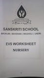 SANSKRITI NURSERY WORKSHEET EVS