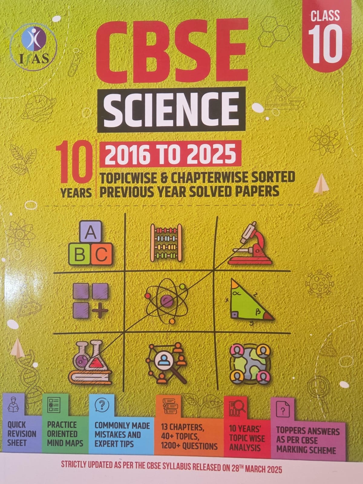 IFAS SCIENCE 10 YEARS SOLVED PAPERS