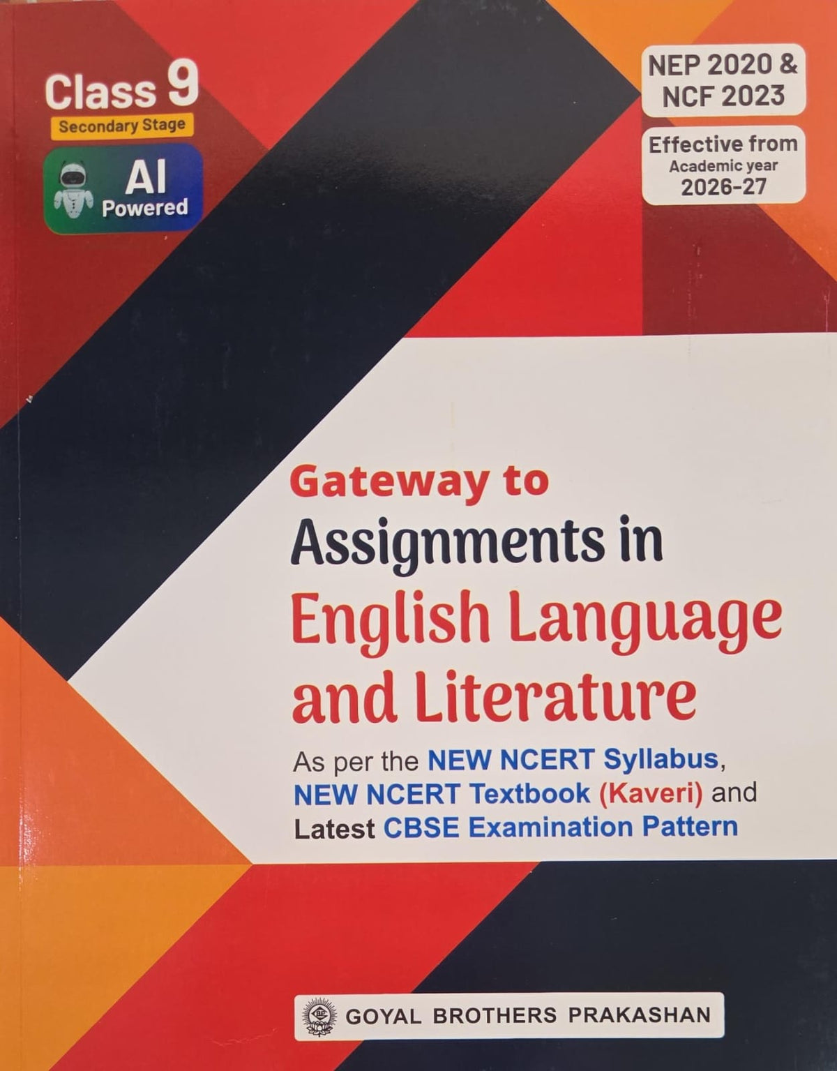 GOYAL ENGLISH LANGUAGE AND LITERATURE 9