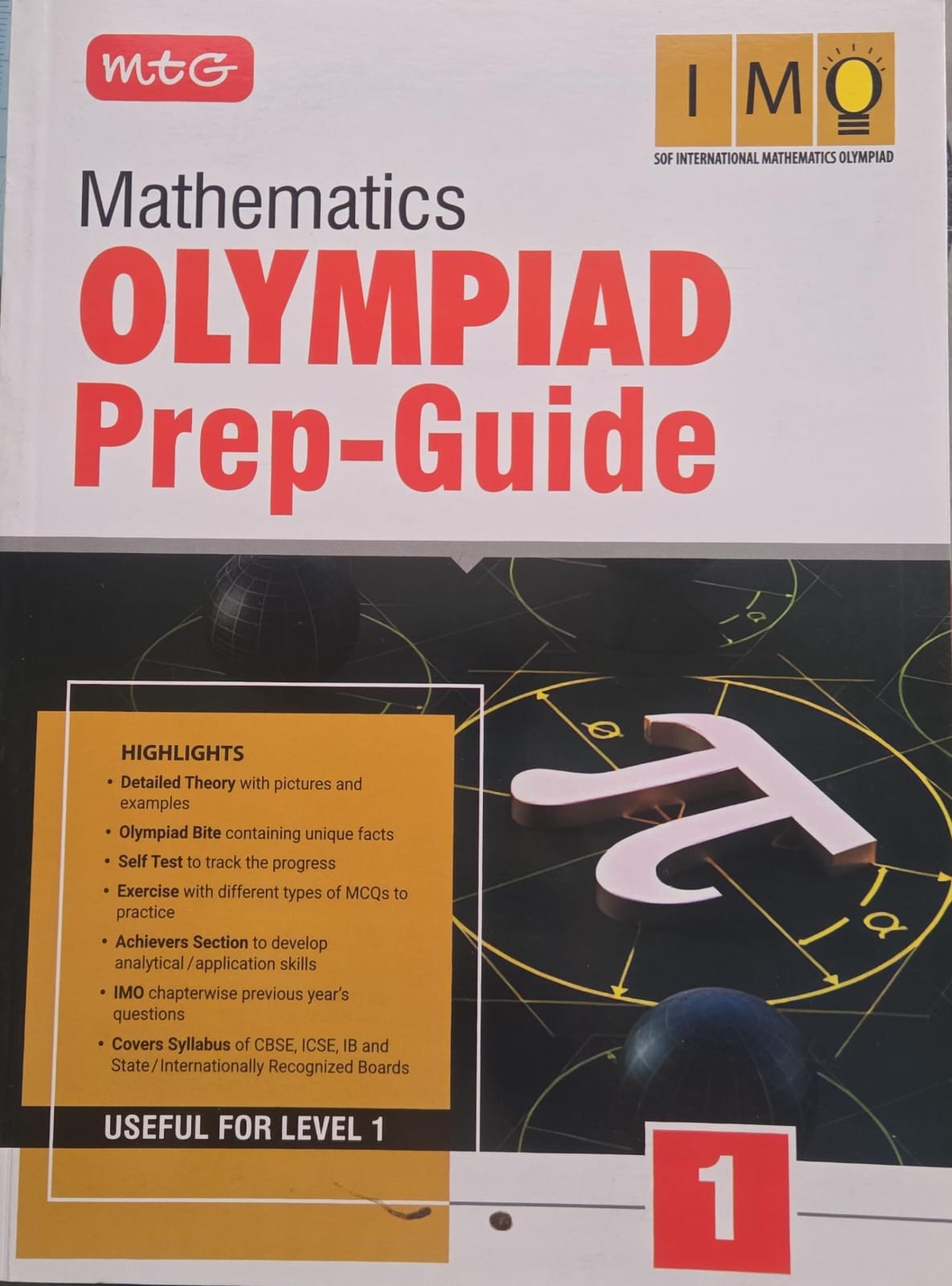 MTG MATHEMATICS PREP GUIDE 1