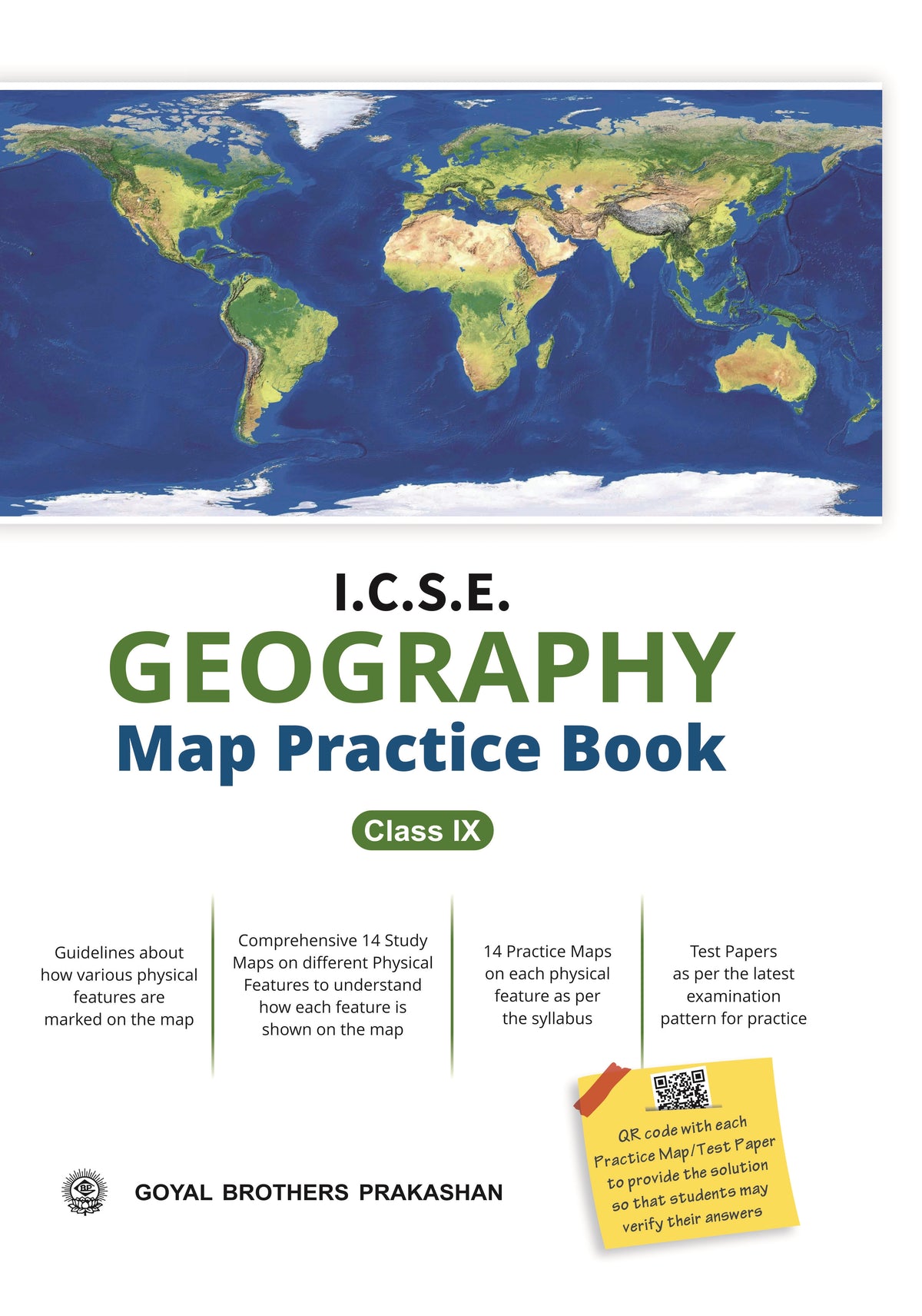 GOYAL GEOGRAPHY ICSE MAP PRACTICE 9